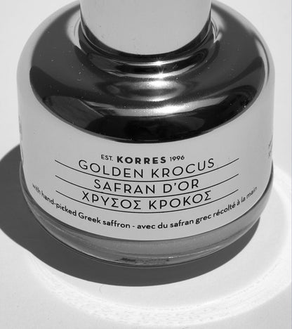 Golden Krocus Ageless Saffron Elixir Skincare Korres