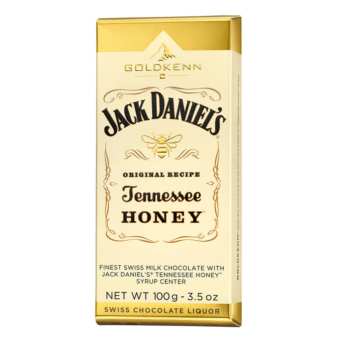 Goldkenn Jack Daniels Honey Liquor Chocolate Bars - 10 Count