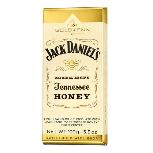 Goldkenn Jack Daniels Honey Liquor Chocolate Bars - 10 Count