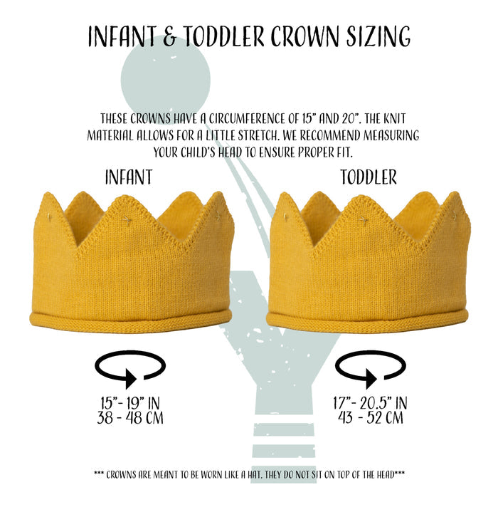 Gray with Gold One First Birthday Crown