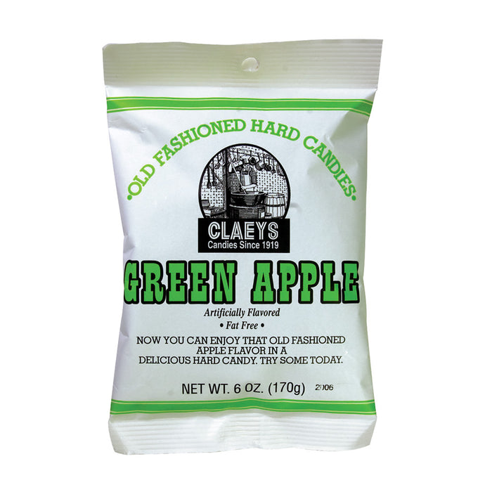 Green Apple Claey's Candy Drops - 24ct Bags