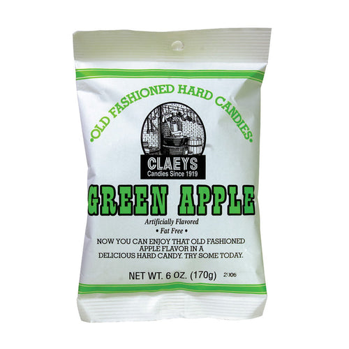 Green Apple Claey's Candy Drops - 24ct Bags