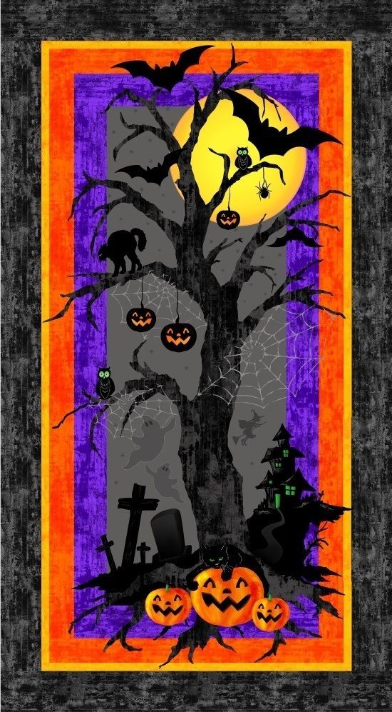 HALLOWEEN HOWL 5285-0178 PANEL
