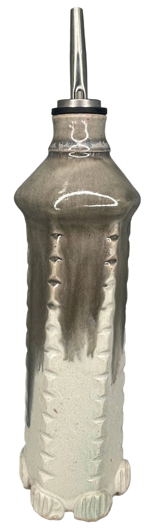 Hand Crafted Pottery Oil Dispenser.