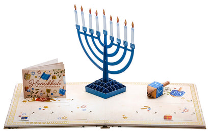Hanukkah Pop-Up Menorah