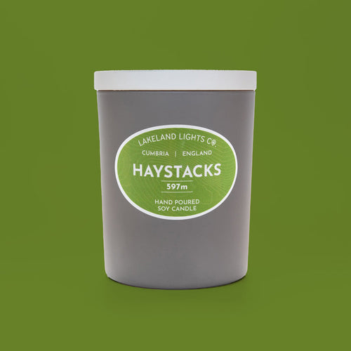 Lakeland Lights Company Haystacks - Tobacco, Jasmine & Sandalwood Soy Candle