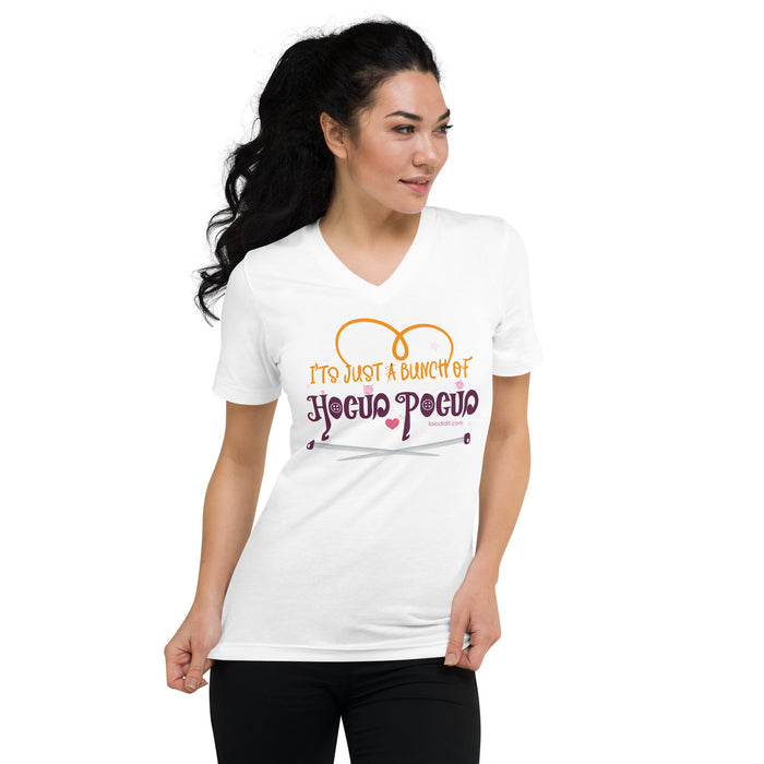 Hocus Pocus - Unisex Short Sleeve V-Neck T-Shirt