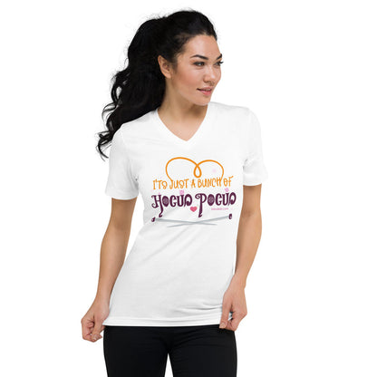 Hocus Pocus - Unisex Short Sleeve V-Neck T-Shirt