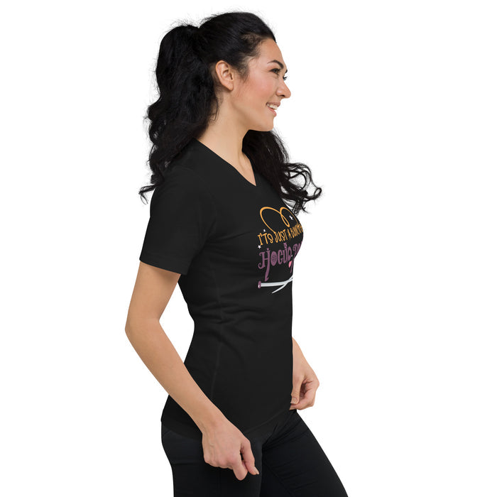Hocus Pocus - Unisex Short Sleeve V-Neck T-Shirt