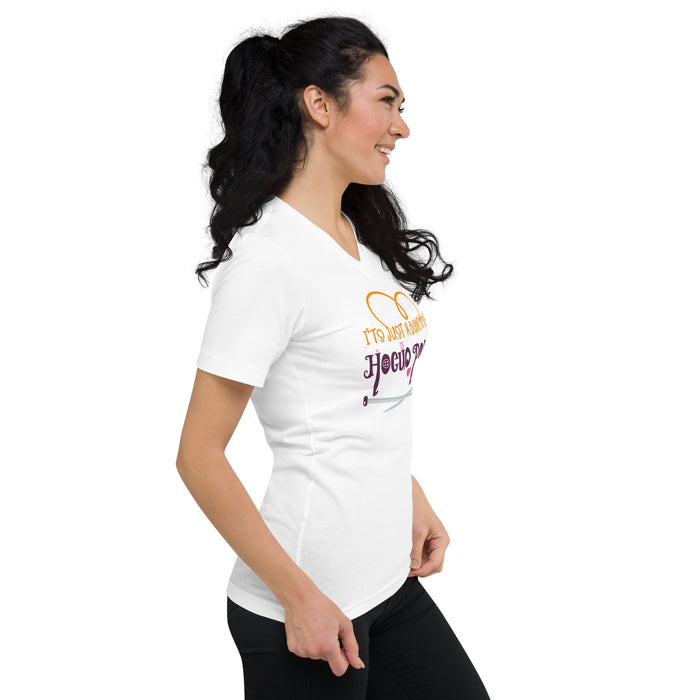 Hocus Pocus - Unisex Short Sleeve V-Neck T-Shirt