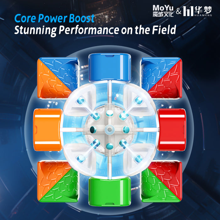 HuaMeng YS3 M (20-Magnet Ball-Core + MagLev + UV)