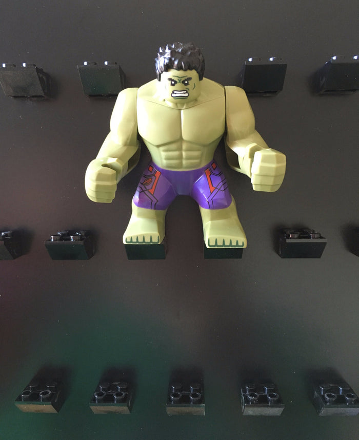 Lego Marvel Superheroes Hulk minifigures Frame - Lego Minifigures Display