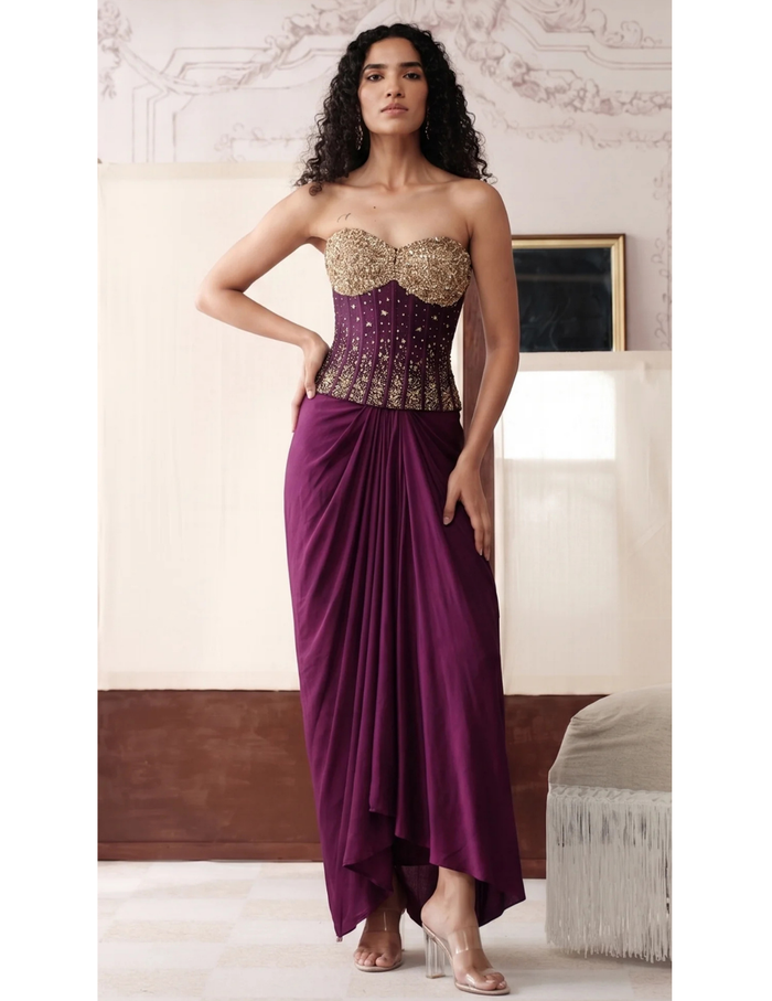 Imperial Noir Corset Skirt