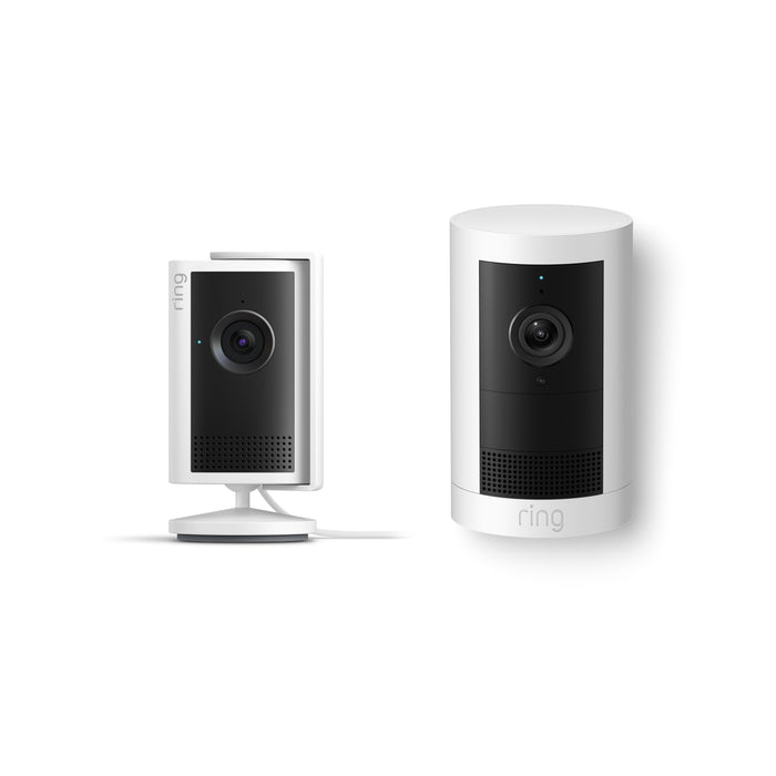 White:Indoor Camera Plus + Outdoor Camera Plus