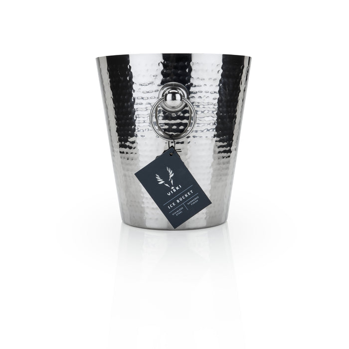 Irving Stainless Steel Hammered Ice Bucket (Online Only)