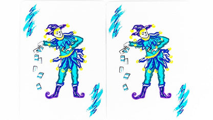 Jazz Stripes Playing cards Playing Cards by got magic?