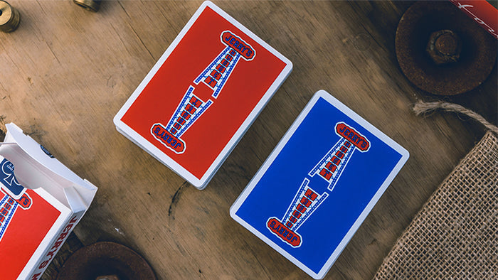 Jerry's Nuggets Playing Cards (Red) Modern Feel Playing Cards by Expert Playing Card Co.