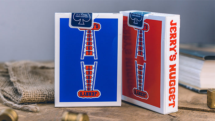 Jerry's Nuggets Playing Cards (Red) Modern Feel Playing Cards by Expert Playing Card Co.