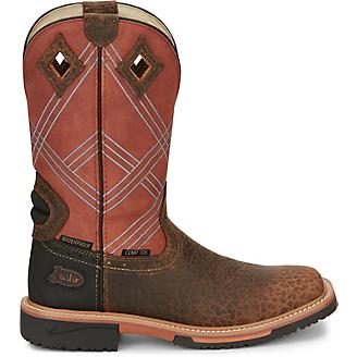 Justin Men's Dalhart Composite Toe Waterproof Work Boot