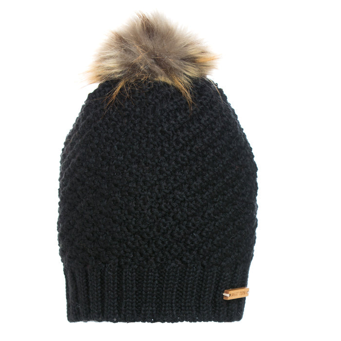 Kids' Lexington  Beanie in Black - Sweet Turns