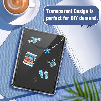 Kindle Colorsoft / Kindle Paperwhite 7" 2024 Clear Back Cover [Soft TPU] | Fintie