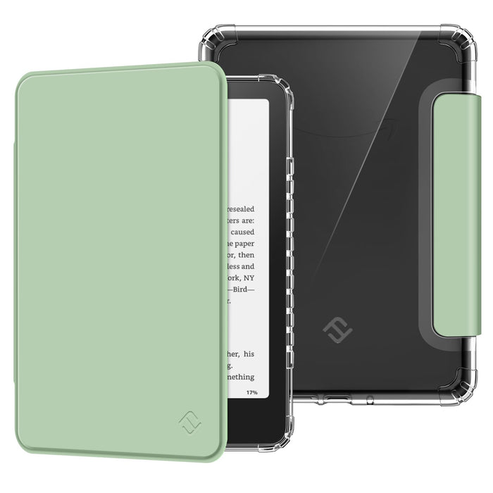 Kindle Paperwhite 12th Gen (7-inch, 2024)/Kindle Colorsoft 2024 Slim Case with Clear Soft TPU Back | Fintie