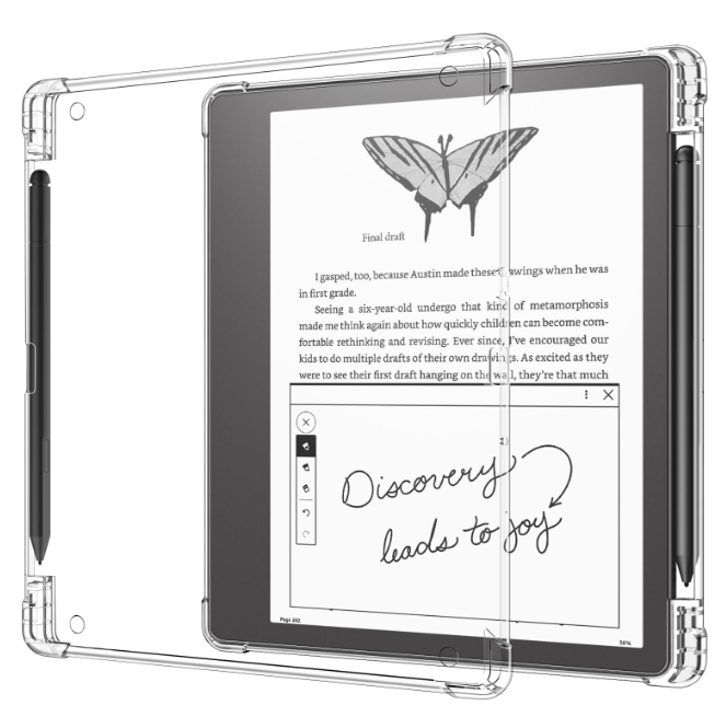 Kindle Scribe 10.2-inch (2024/2022) Clear Back Cover | Fintie