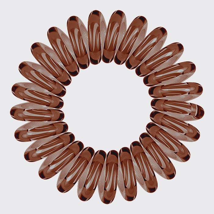 Kitsch Spiral Hair Ties 8 Pack - Brunette