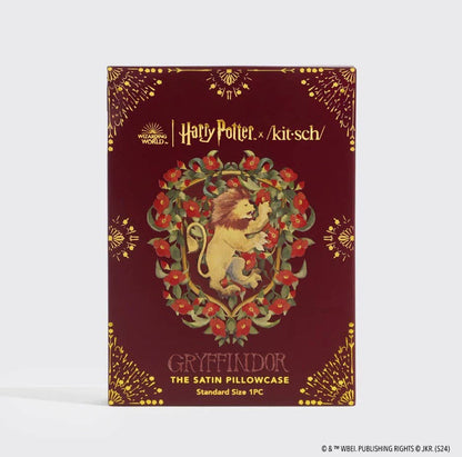 Kitsch x Harry Potter Satin Pillowcase Standard - Gryffindor