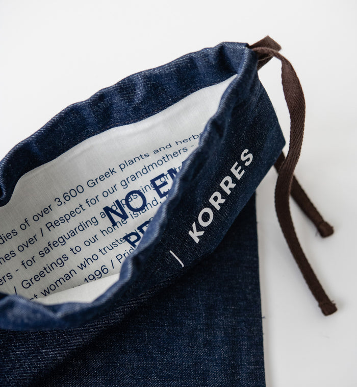 KORRES Large Gift Pouch 12 x 16 inches Merch Korres