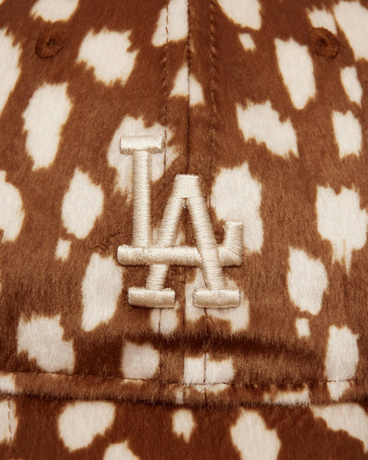 New Era Animal Print 9Twenty Dk Beige Hats Caps 60844105 251