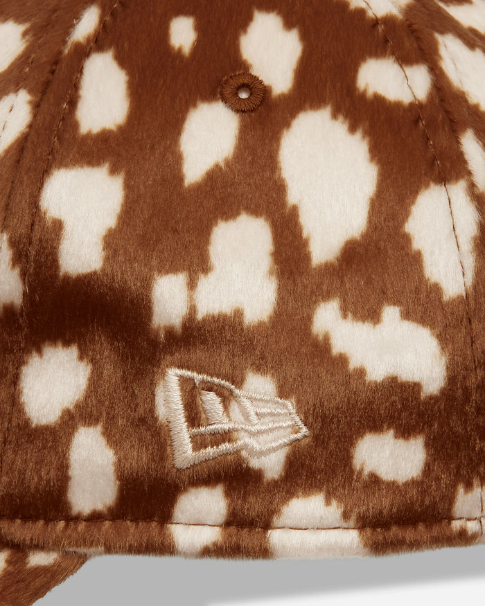 New Era Animal Print 9Twenty Dk Beige Hats Caps 60844105 251