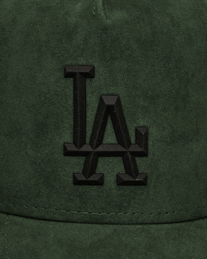 New Era Faux Suede E-Frame Dark Green Hats Caps 60580813 301