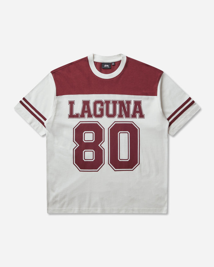 Stüssy Laguna Short Sleeve Maroon T-Shirts Shortsleeve 1140389SJ 1017
