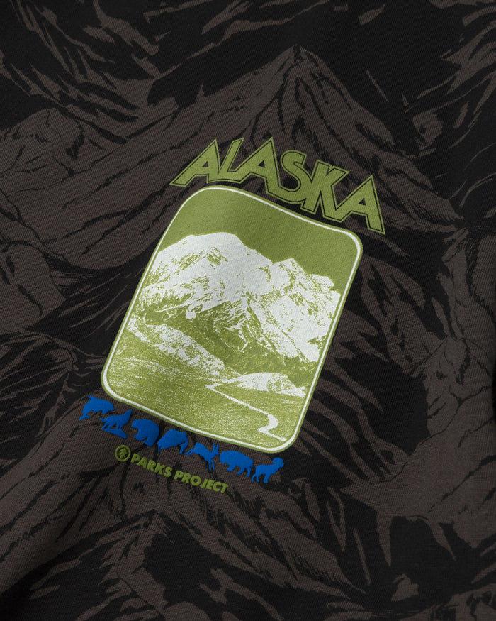 Shop Last Frontier Long Sleeve Tee Inspired by Alaskan Parks | multi-color