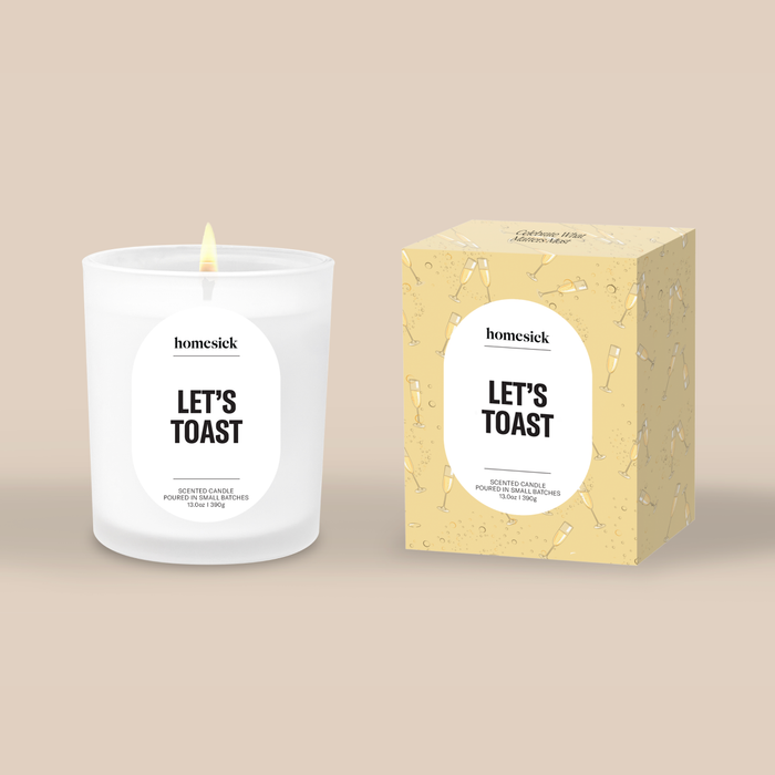 Let's Toast Candle