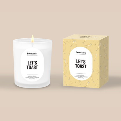 Let's Toast Candle