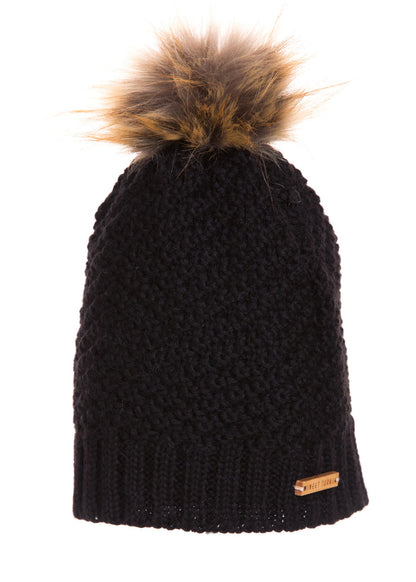 Lexington Beanie in Black - Sweet Turns