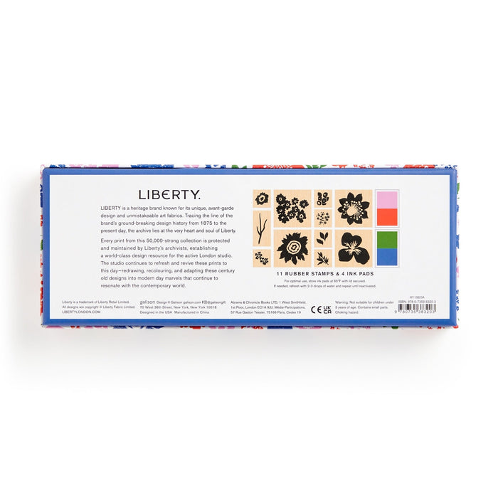 Liberty Rubber Stamp Set Stamp Set Liberty London
