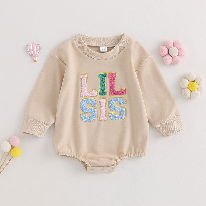 LIL SIS Long-Sleeve Onesie