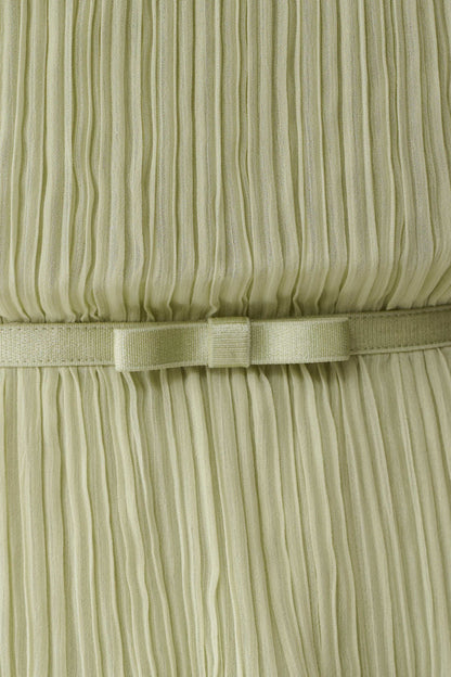 Lilou Pleated Sleeveless Top - Sage