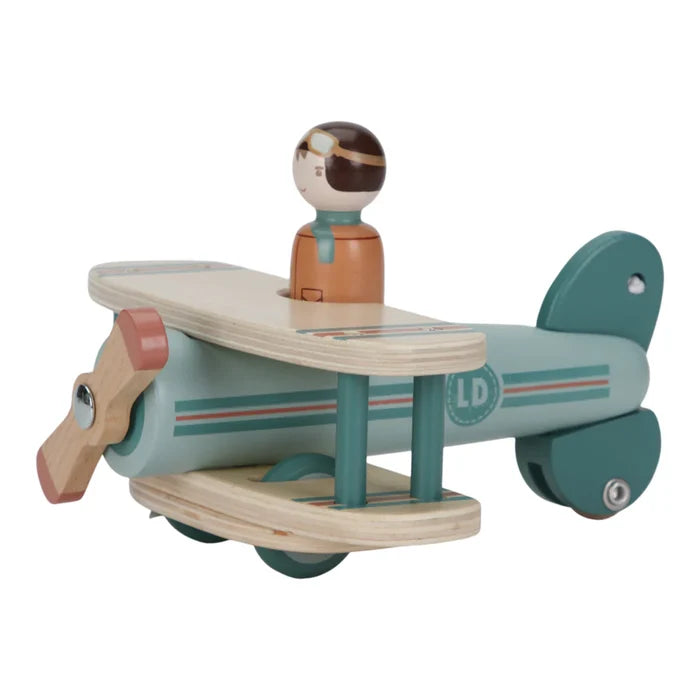 Little Dutch - Toy Airplane - Mabel & Fox