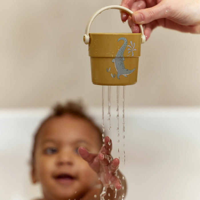 Little Dutch – Bath Cups – Safari Friends - Mabel & Fox