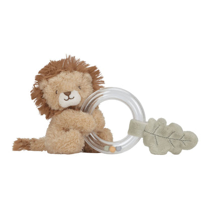 Little Dutch – Ring Rattle – Safari Friends Lion - Mabel & Fox