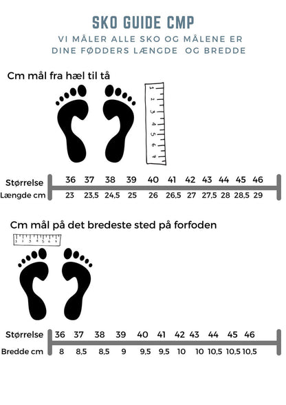 Ljusgrå lättviktsandal från CMP med stötdämpning