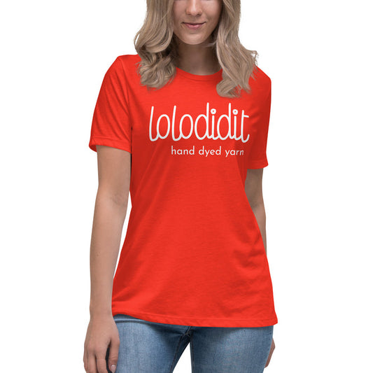 LOLODIDIT Logo - Women's Relaxed T-Shirt