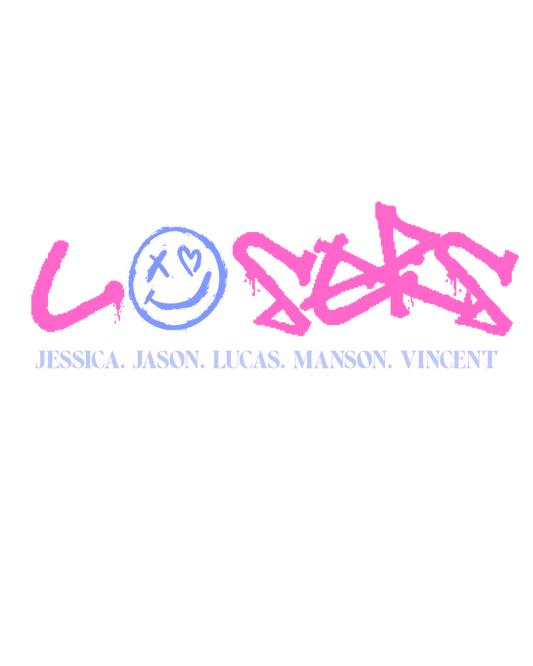 Losers Sticker- The Harley Laroux Shop