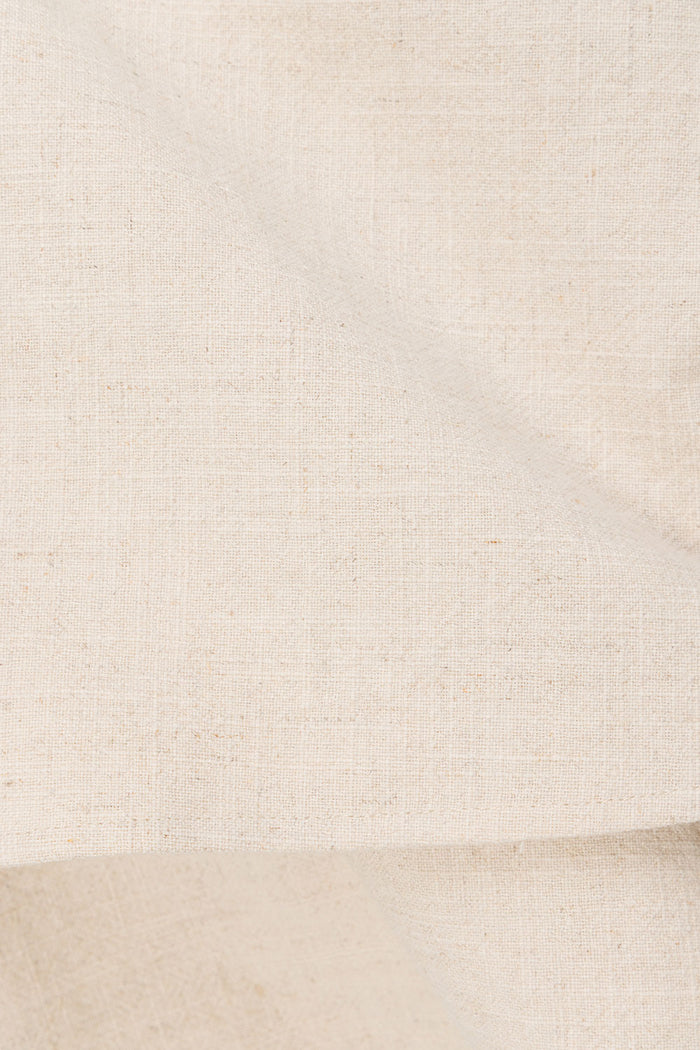 Beige Vintage Lace Detail Mini A-Line Lottie Dress