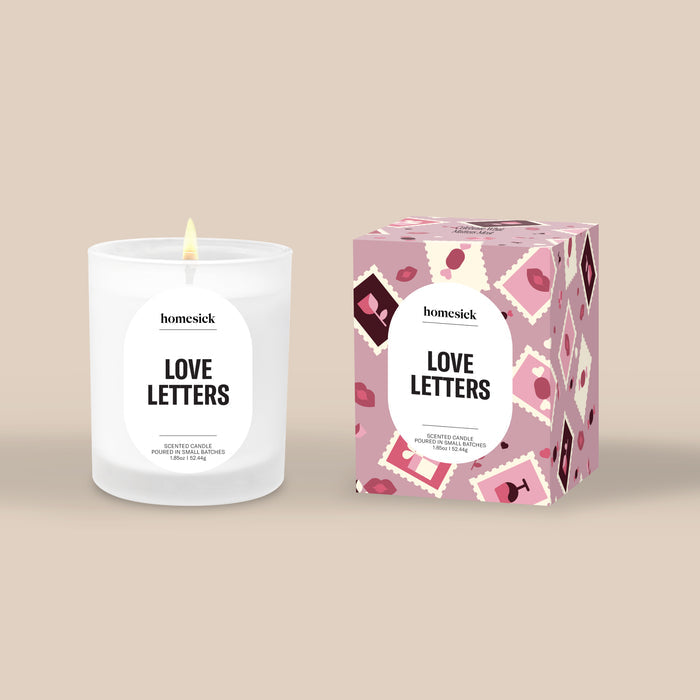 Love Letters Mini Candle