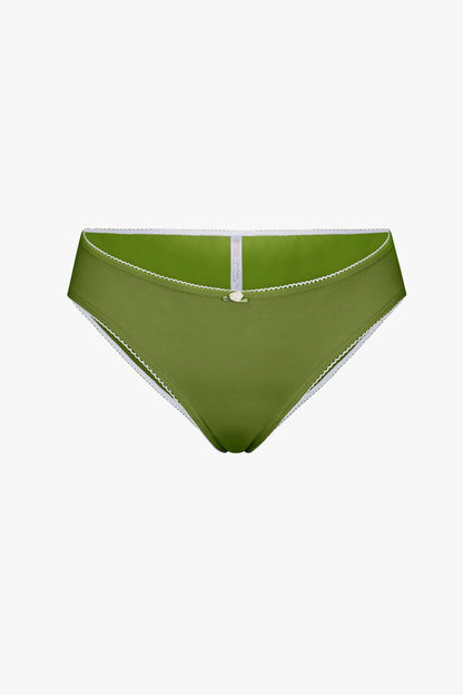 LOW RISE UNDERWEAR IN WASABI